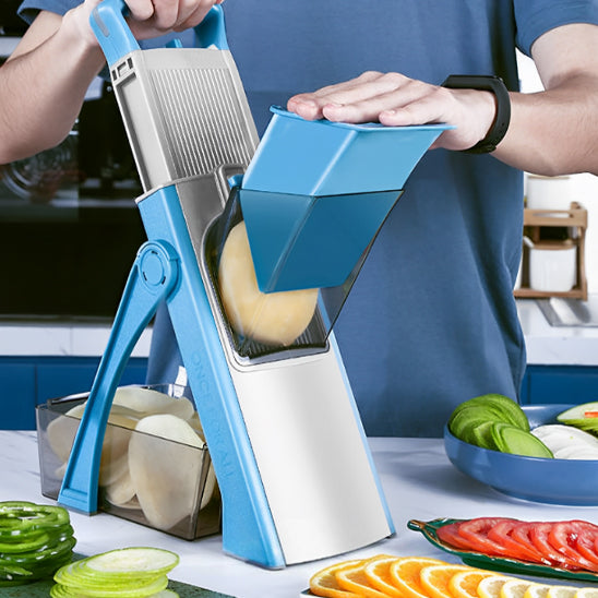 mandoline cuisine coupe aliment avec precision