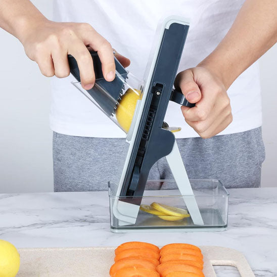 mandoline cuisine coupe citron en rond