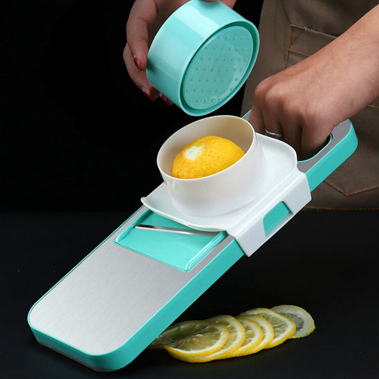 mandoline cuisine tranche citron en securite