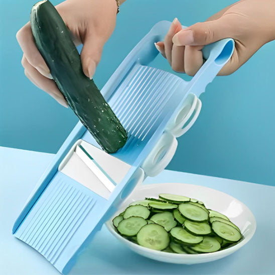 mandoline cuisine transforme le concombre en rondelle