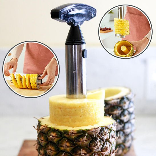 Coupe ananas | PineSlice Pro™ - actedecuisine.com