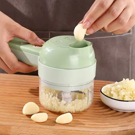 coupe legume electrique presse ail