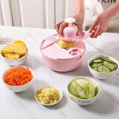 coupe legume entourer par les legumes