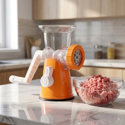 Hachoir à viande manuel | Robuste Pro™ - actedecuisine.com