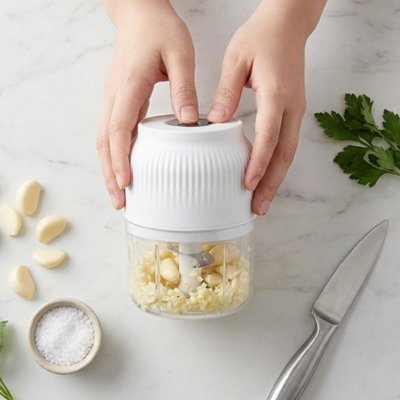 MINI HACHOIR ELECTRIQUE | Rapide et Pratique™ - actedecuisine.com