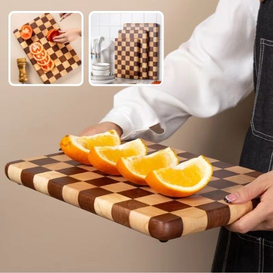 Planche à découper bois | Artisanale Robuste™ - actedecuisine.com
