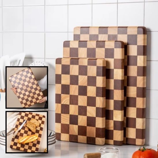 Planche à découper bois | Artisanale Robuste™ - actedecuisine.com