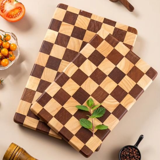 Planche à découper bois | Artisanale Robuste™ - actedecuisine.com