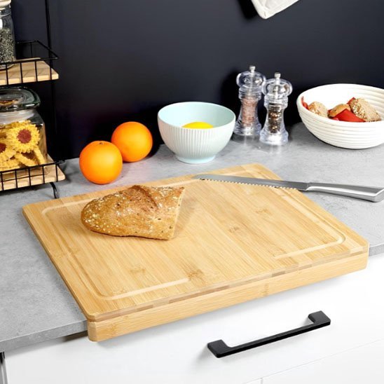 Planche à découper en bois | EcoRobuste™ - actedecuisine.com