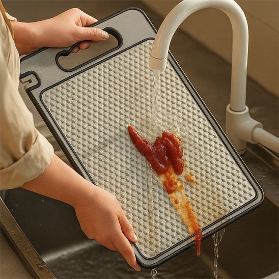 Planche a decouper | Robuste & Antidérapante™ - actedecuisine.com