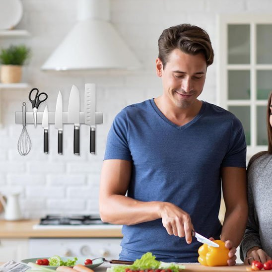 Porte couteaux | Design Sécurité - actedecuisine.com