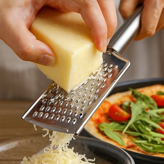 Râpe à fromage | Ergonomique Ultra - Tranchante - actedecuisine.com
