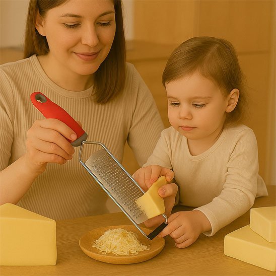 Râpe à fromage | Ultra - Efficace - actedecuisine.com